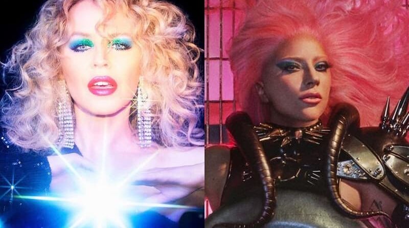 Kylie Minogue divulga versão de música de Lady Gaga