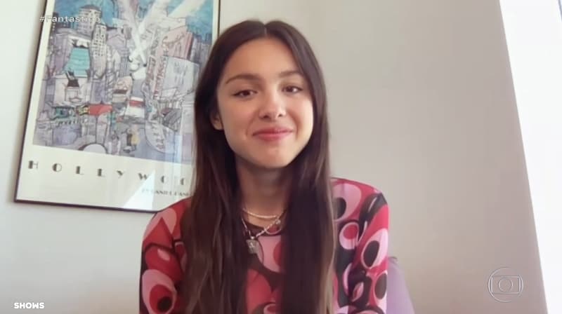 Olivia Rodrigo no Fantástico
