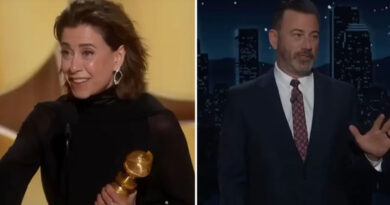 Fernanda Torres e Jimmy Kimmel