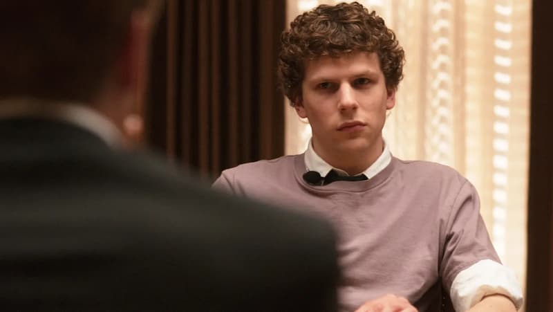 Jesse Eisenberg em A Rede Social