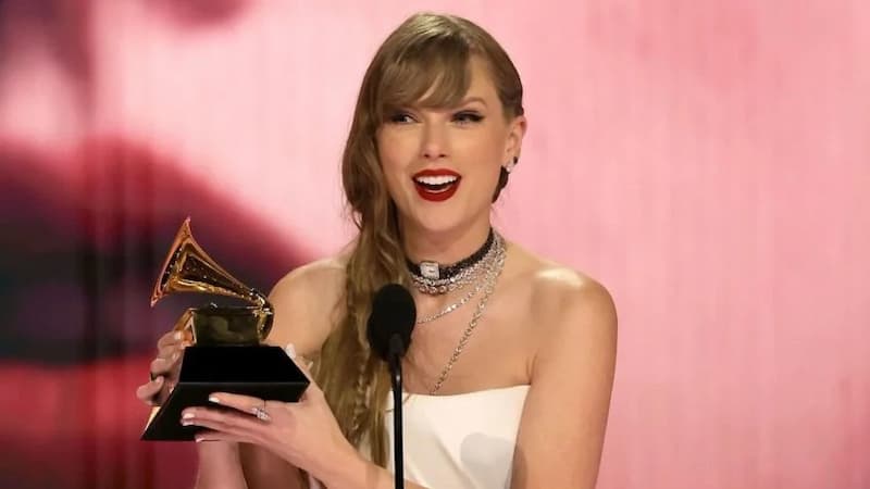 Taylor Swift no Grammy 2025