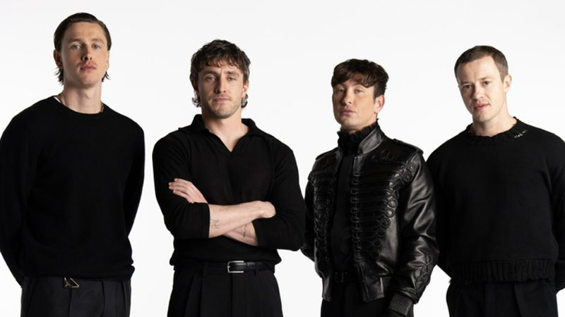 Paul Mescal, Barry Keoghan, Harris Dickinson e Joseph Quinn