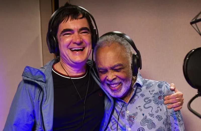 Samuel Rosa e Gilberto Gil