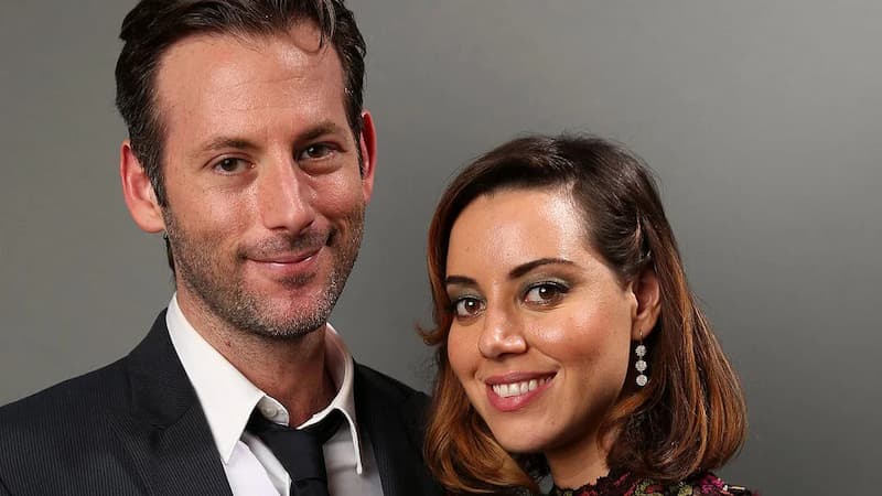 Aubrey Plaza e marido