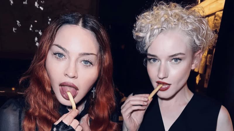 Julia Garner e Madonna