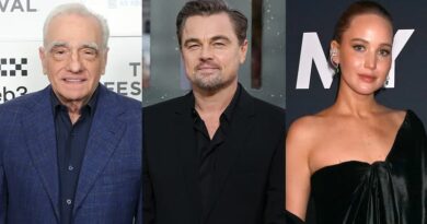 Martin Scorsese, Leonardo DiCaprio e Jennifer Lawrence