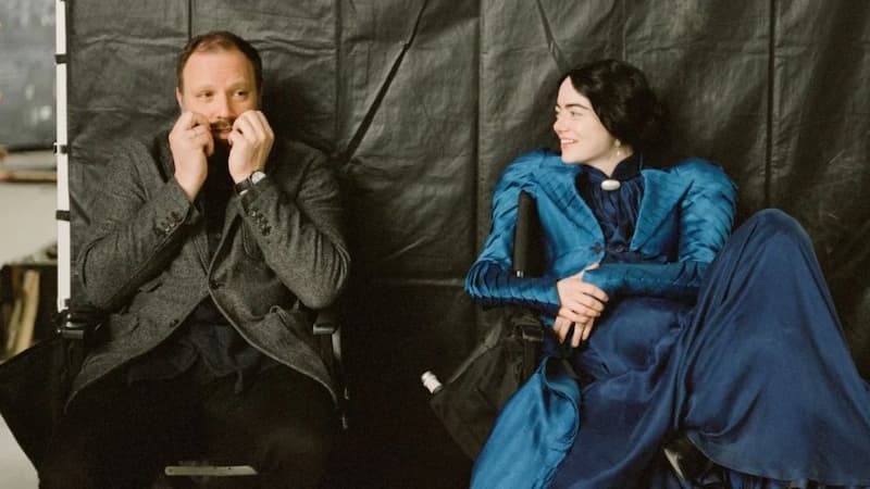 Yorgos Lanthimos e Emma Stone