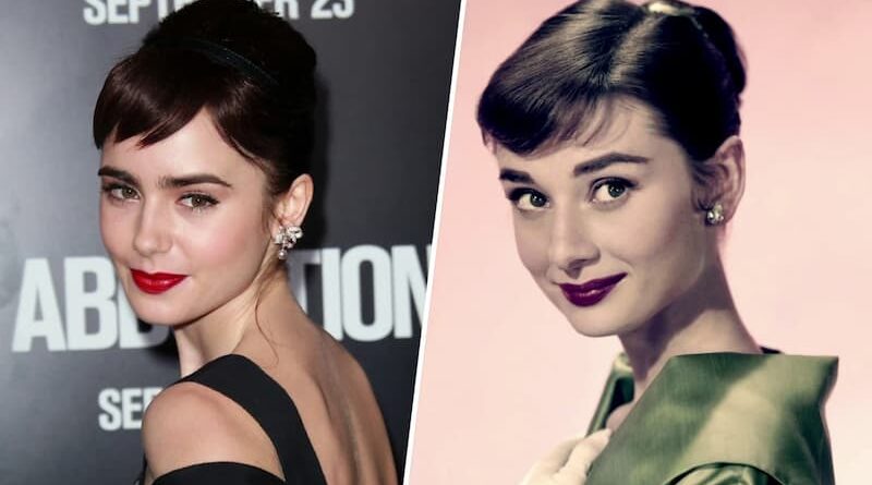 Lily Collins interpretará Audrey Hepburn