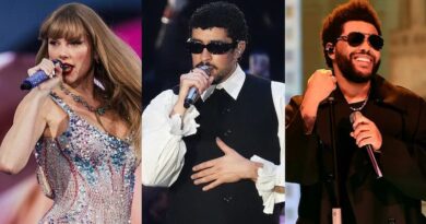 Taylor Swift, Bad Bunny e The Weeknd
