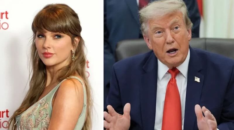 Taylor Swift e Donald Trump