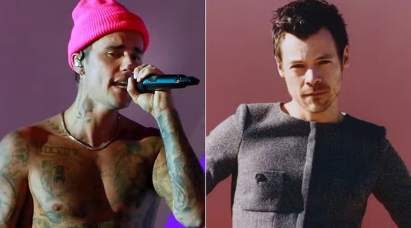 Justin Bieber e Harry Styles