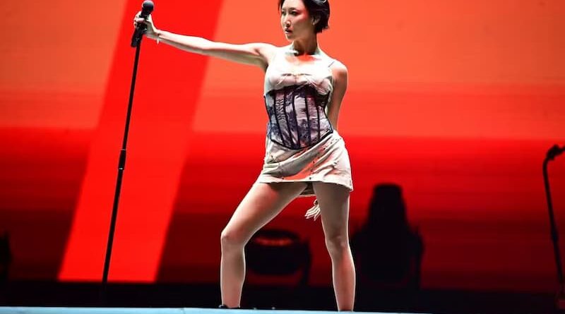 Hwasa e NEXZ no Rock in Rio