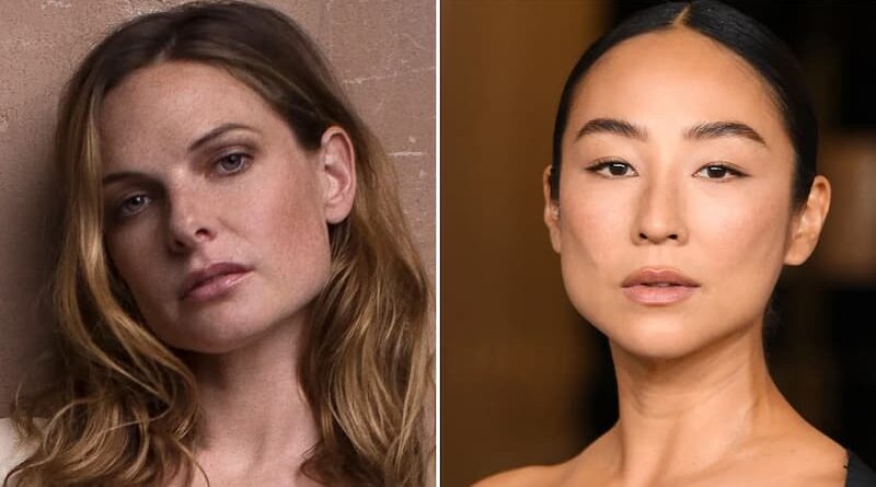 Rebecca Ferguson e Greta Lee
